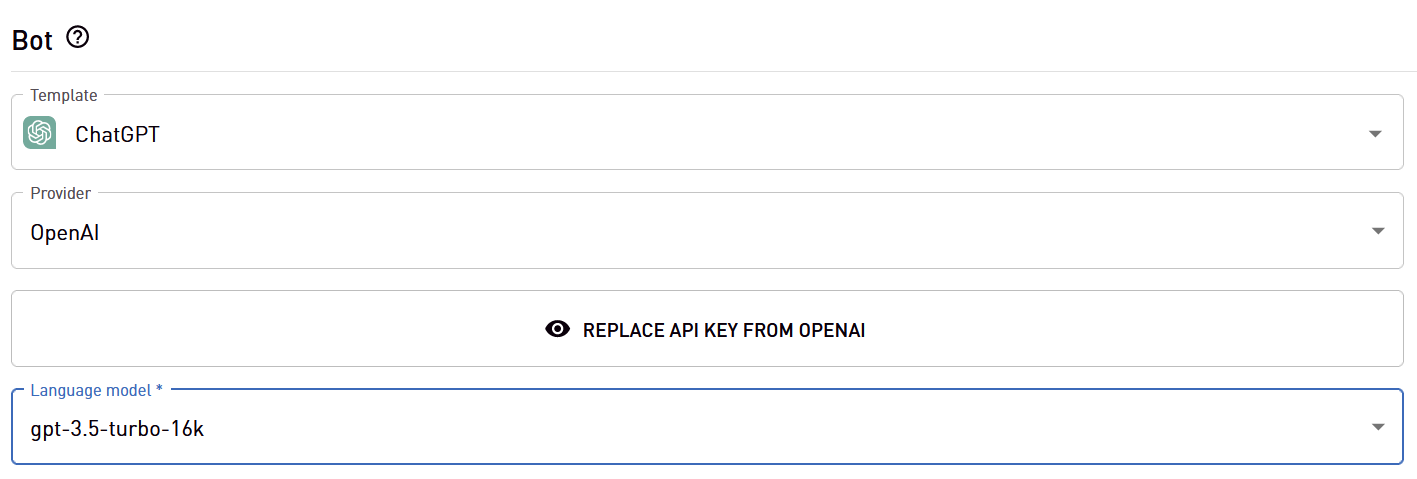 Secret OpenAI API Key